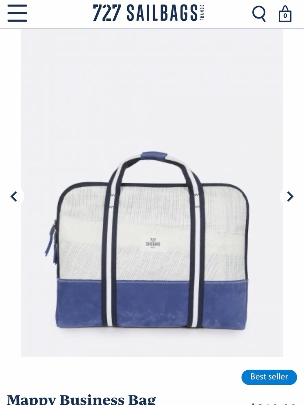727 Sail Bags Mappy Business Bag